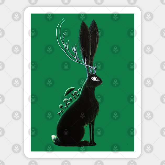 The Jackalope Magnet by EYCIIR